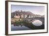 Dinan, the old bridge.-Philippe Manguin-Framed Photographic Print