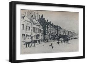 'Dinant', 1907-David Young Cameron-Framed Giclee Print