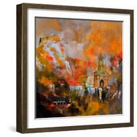 Dinant Belgium 88413-Pol Ledent-Framed Art Print