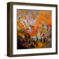 Dinant Belgium 88413-Pol Ledent-Framed Art Print