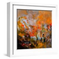 Dinant Belgium 88413-Pol Ledent-Framed Art Print