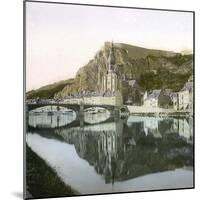 Dinant (Belgium), Photograph Taken from the South-Leon, Levy et Fils-Mounted Photographic Print