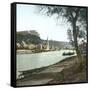 Dinant (Belgium), the Meuse River and the Castle-Leon, Levy et Fils-Framed Stretched Canvas