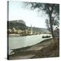 Dinant (Belgium), the Meuse River and the Castle-Leon, Levy et Fils-Stretched Canvas