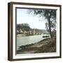 Dinant (Belgium), the Meuse River and the Castle-Leon, Levy et Fils-Framed Photographic Print