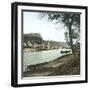 Dinant (Belgium), the Meuse River and the Castle-Leon, Levy et Fils-Framed Photographic Print