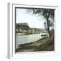 Dinant (Belgium), the Meuse River and the Castle-Leon, Levy et Fils-Framed Photographic Print