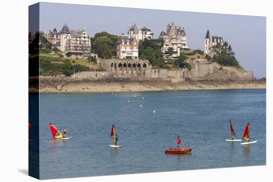 Dinard Bay, Brittany, France, Europe-Rolf Richardson-Stretched Canvas