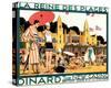 Dinard, La Reine Des Plages-Kenneth Shoesmith-Stretched Canvas