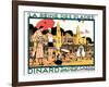 Dinard, La Reine Des Plages-Kenneth Shoesmith-Framed Art Print