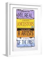 Dine Real Ancestors-Gregory Constantine-Framed Giclee Print