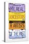 Dine Real Ancestors-Gregory Constantine-Stretched Canvas