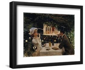 Diner aux Ambassadeurs-Jean Béraud-Framed Giclee Print