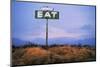 Diner Sign in Mojave Desert-Paul Souders-Mounted Photographic Print