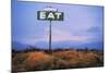 Diner Sign in Mojave Desert-Paul Souders-Mounted Photographic Print