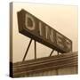 Diner Sign-Walter Robertson-Stretched Canvas