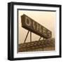 Diner Sign-Walter Robertson-Framed Art Print