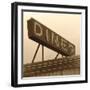 Diner Sign-Walter Robertson-Framed Art Print