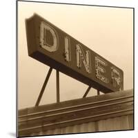 Diner Sign-Walter Robertson-Mounted Art Print
