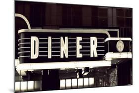 Diner-Susan Bryant-Mounted Premium Giclee Print