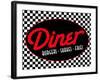 Diner-Jace Grey-Framed Art Print