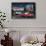 Diners and Cars IV-null-Framed Stretched Canvas displayed on a wall