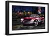 Diners and Cars V-null-Framed Premium Giclee Print