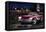 Diners and Cars V-null-Framed Stretched Canvas