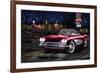 Diners and Cars V-null-Framed Art Print