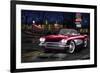 Diners and Cars V-null-Framed Art Print