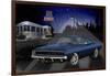 Diners and Cars VI-null-Framed Art Print