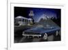 Diners and Cars VI-null-Framed Art Print