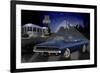 Diners and Cars VI-null-Framed Art Print