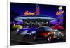Diners and Cars VII-null-Framed Art Print