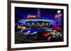 Diners and Cars VII-null-Framed Art Print