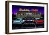 Diners and Cars VIII-null-Framed Art Print