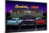 Diners and Cars VIII-null-Mounted Art Print