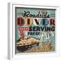 Diners and Drive Ins II-Pela Design-Framed Art Print