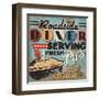 Diners and Drive Ins II-Pela Design-Framed Art Print