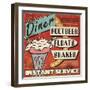 Diners and Drive Ins III-Pela Design-Framed Art Print