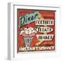 Diners and Drive Ins III-Pela Design-Framed Art Print