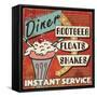 Diners and Drive Ins III-Pela Design-Framed Stretched Canvas