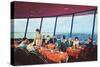 Diners in Space Needle, Seattle, Washington-null-Stretched Canvas