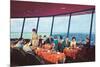 Diners in Space Needle, Seattle, Washington-null-Mounted Premium Giclee Print