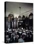 Diners in the Oak Room at the Plaza Hotel-Dmitri Kessel-Stretched Canvas
