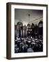 Diners in the Oak Room at the Plaza Hotel-Dmitri Kessel-Framed Photographic Print