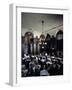 Diners in the Oak Room at the Plaza Hotel-Dmitri Kessel-Framed Photographic Print