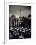 Diners in the Oak Room at the Plaza Hotel-Dmitri Kessel-Framed Photographic Print