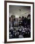 Diners in the Oak Room at the Plaza Hotel-Dmitri Kessel-Framed Photographic Print