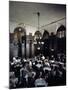 Diners in the Oak Room at the Plaza Hotel-Dmitri Kessel-Mounted Photographic Print